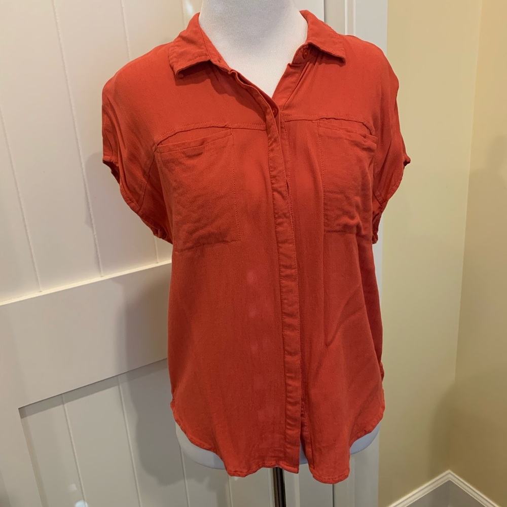 Lucky brand button down blouse